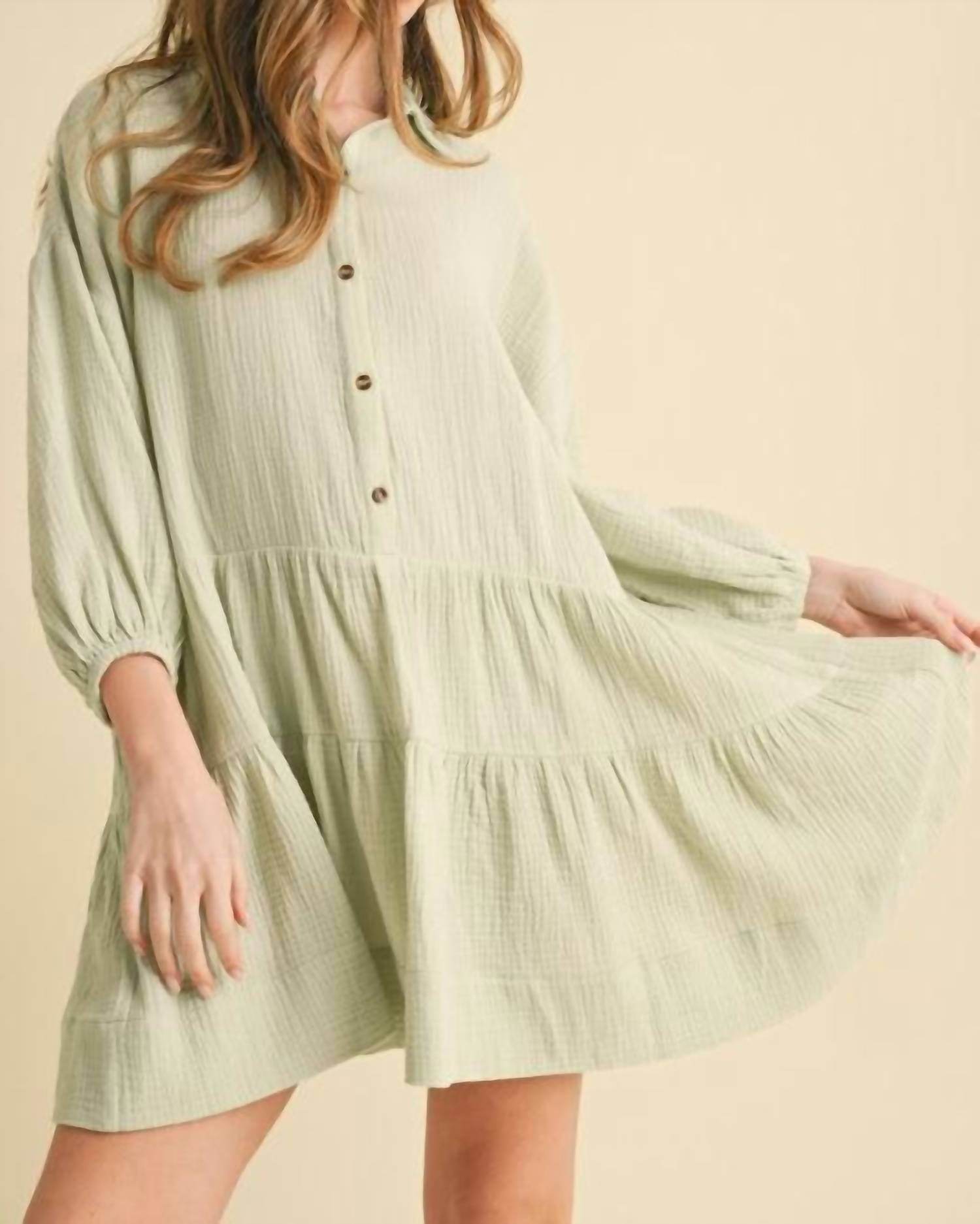 Camellia - Cotton guaze dress - Rack Hunt