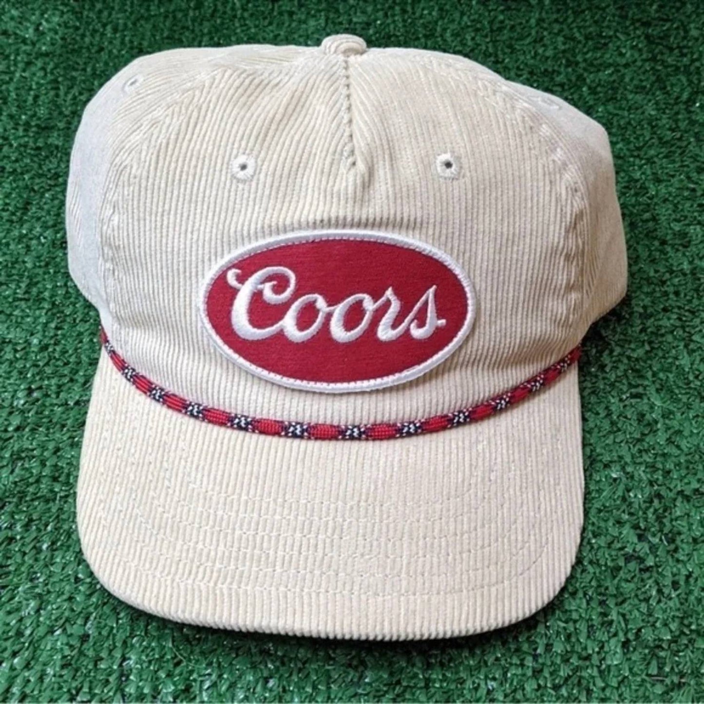 Women's Coors Banquet Beer Corduroy Snapback Hat
