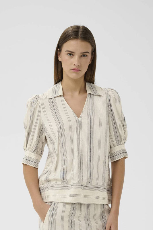 Edith Puff Sleeves Blouse
