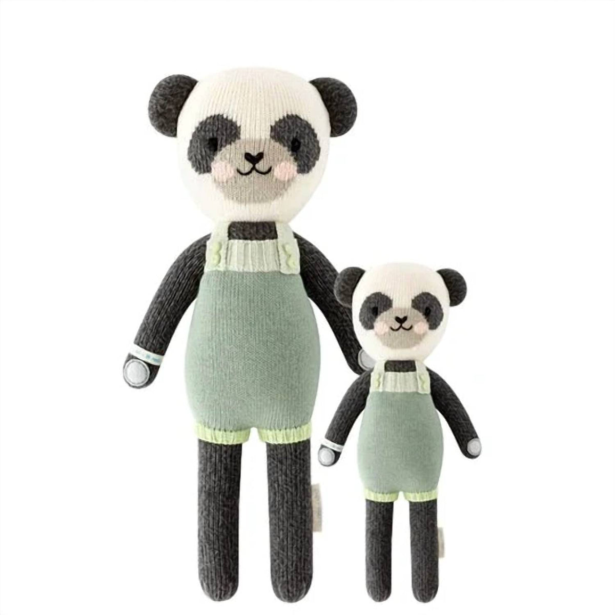 Kids Paxton The Panda Hand Knit Doll