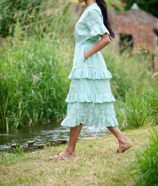 Neve & Noor - Celine Cotton Lace Dress - Rack Hunt