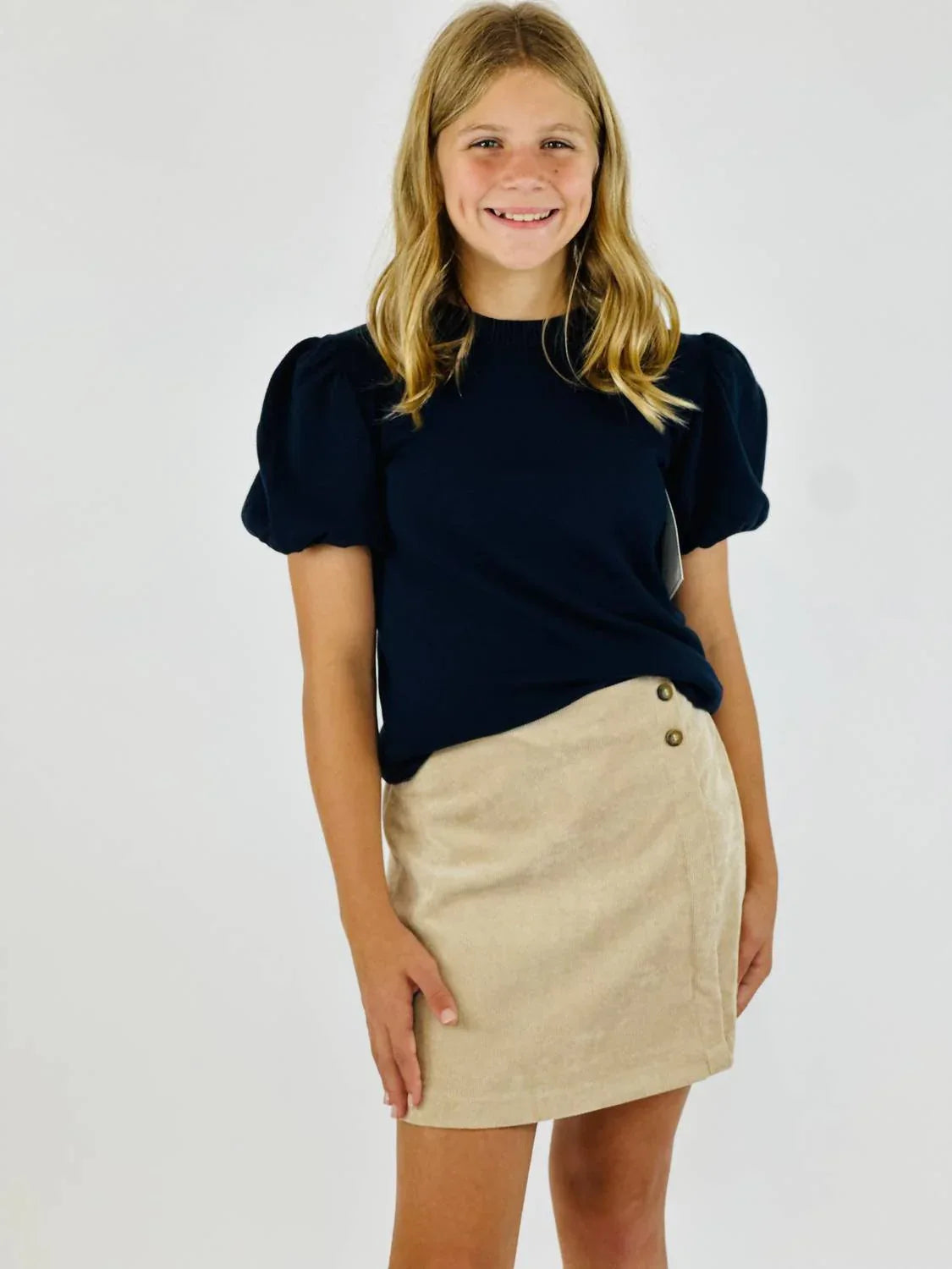 Set Proper - Girl's Julia Skirt - side view - Rack Hunt