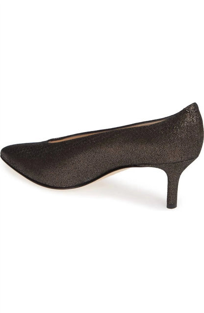 Amalfi by Rangoni - PREZIOSO TEXT/CRACK PUMPS - MEDIUM WIDTH - side view - Rack Hunt