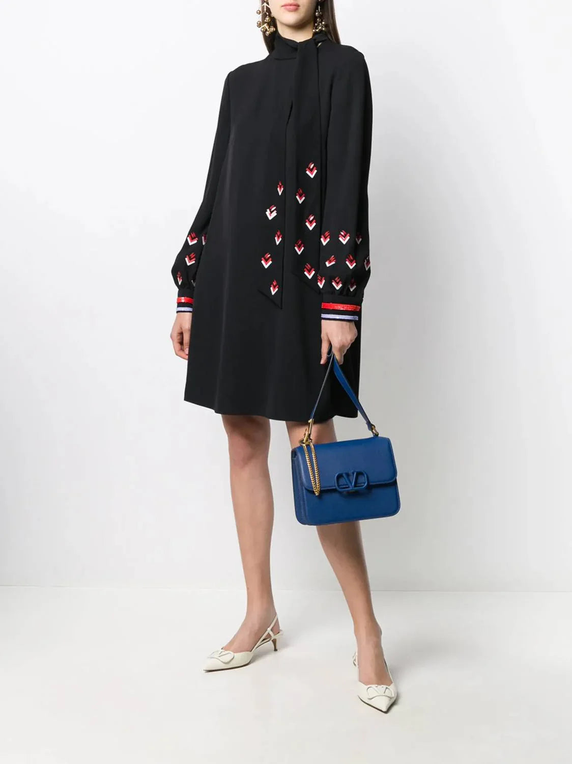Valentino - Sequin Long Sleeve Dress - Rack Hunt