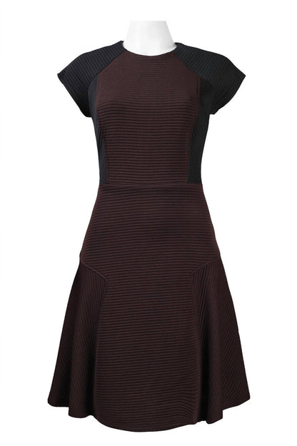 Color Block A-line Dress