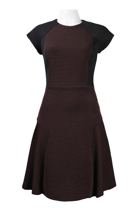 Color Block A-line Dress