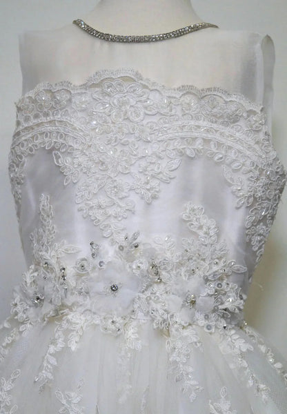 Christie Helene - Girl's Lexington Floral Lace Dress - Rack Hunt