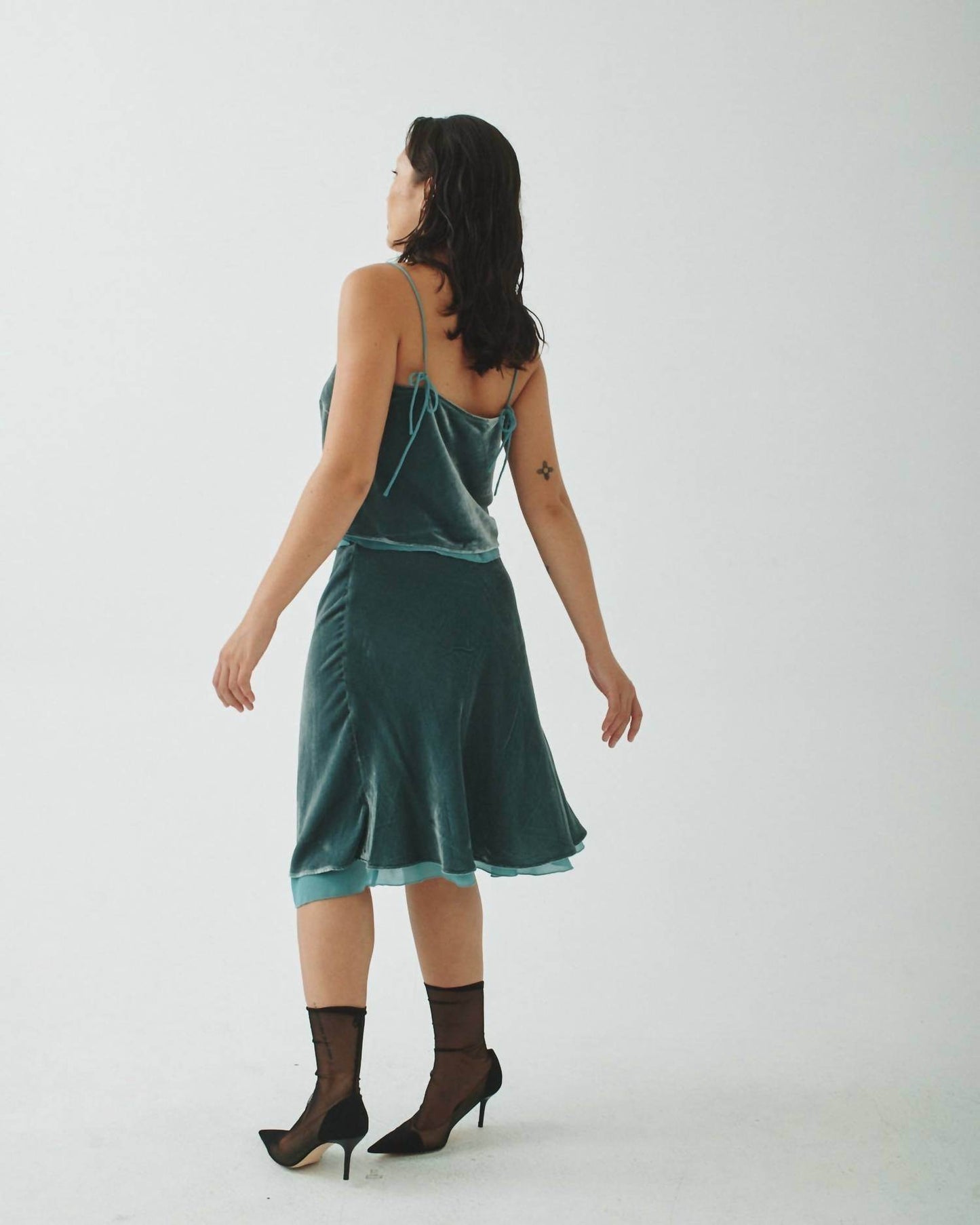 T.W.I.N. That’s What I Need - Women's Velvet Romance Skirt - Rack Hunt -