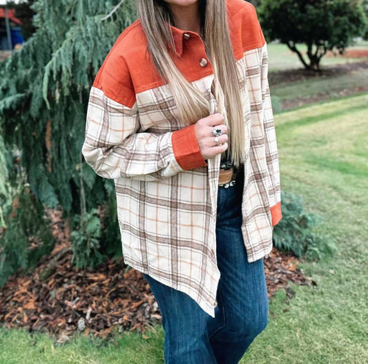 Corduroy Flannel Shacket