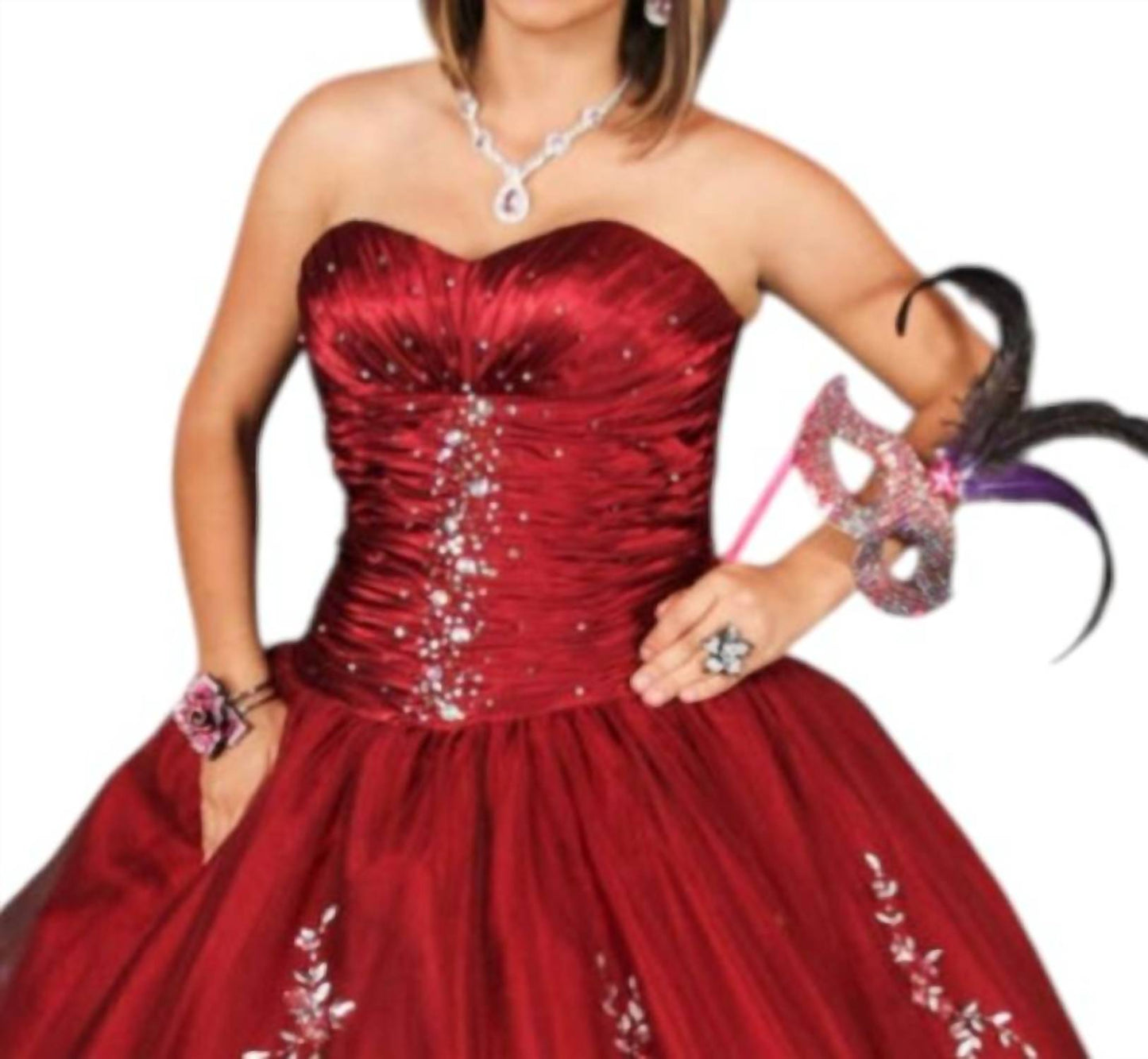 Luxury Sweetheart Charmeuse & French Tulle Ball Gown
