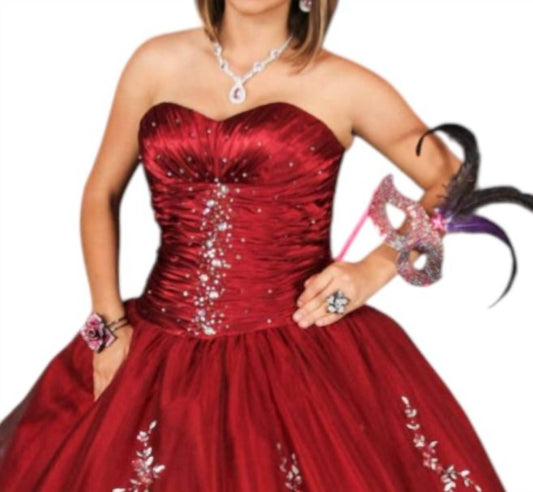Luxury Sweetheart Charmeuse & French Tulle Ball Gown