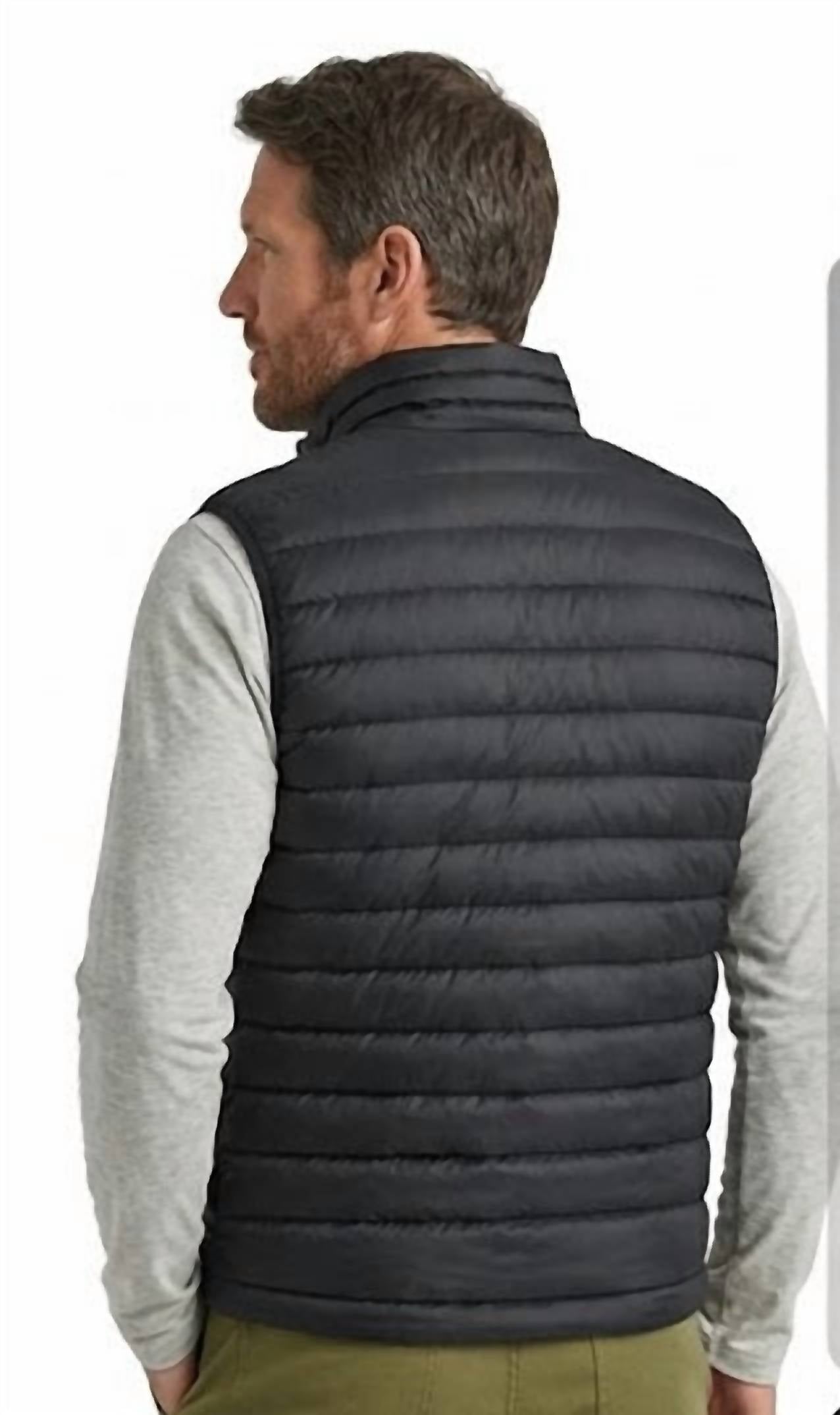 Microlight Down Zip Up Packable Puffer Vest
