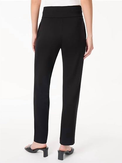 High-rise Straight-leg Pants