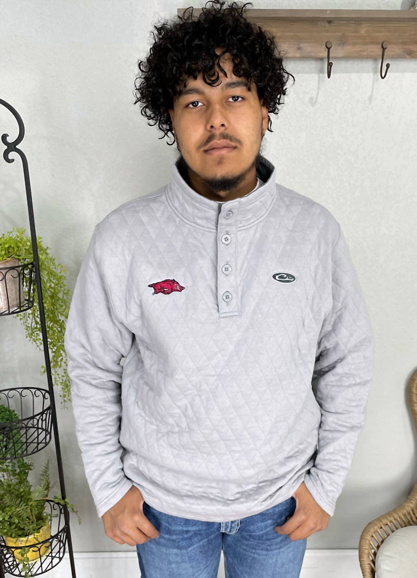 Arkansas Quilted Sweatshirt