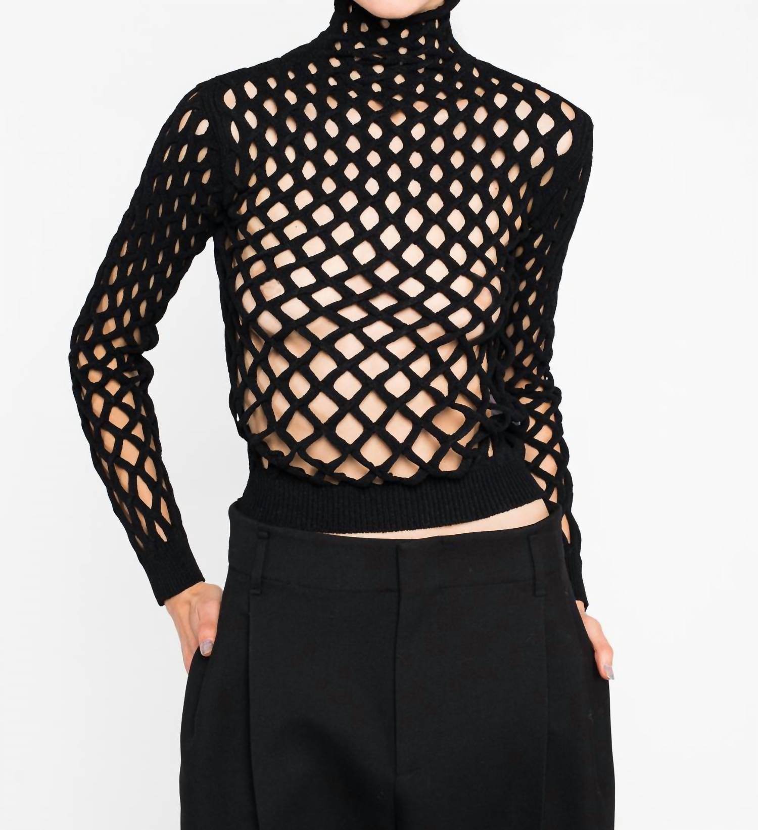 Valentino - Cut-out Knitted Top - Rack Hunt
