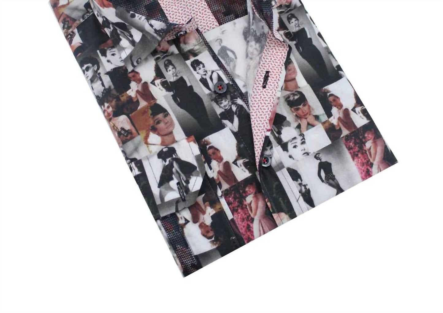 Audrey Hepburn Button Down Shirt