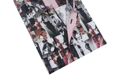 Audrey Hepburn Button Down Shirt