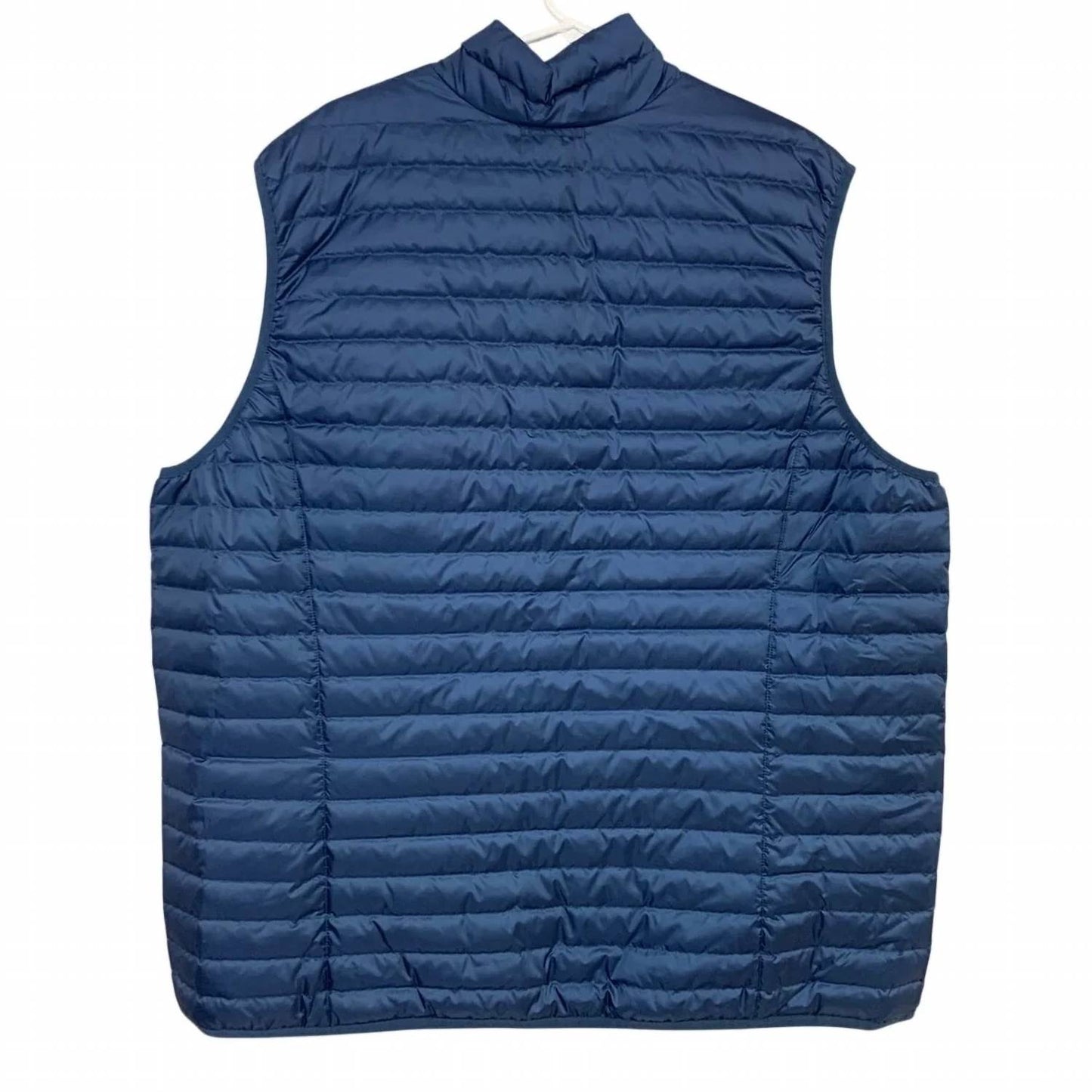Men's Microlight Down Full Zip Puffer Vest - Plus
