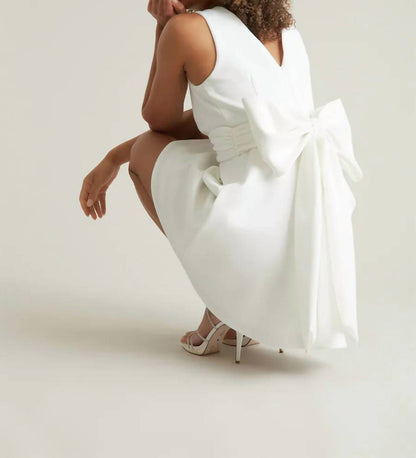 Jillian Bow Back Dress