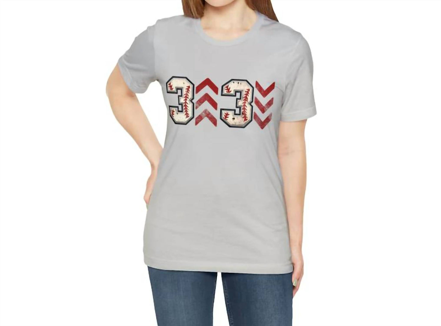 Three Up Three Down Baseball Graphic Tee