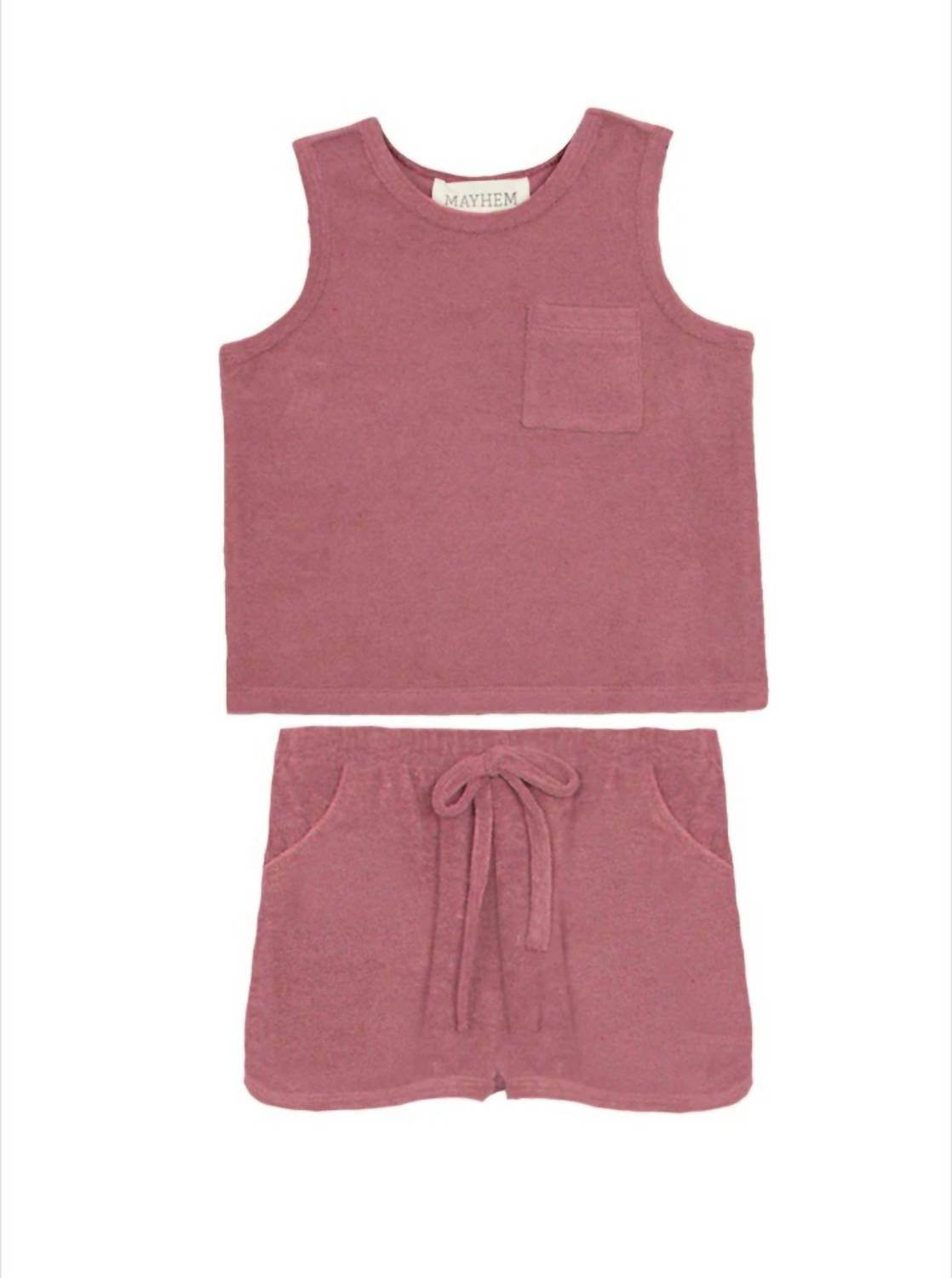 Mayhem - Tyler Terry Cloth 2-piece Set - Rack Hunt -