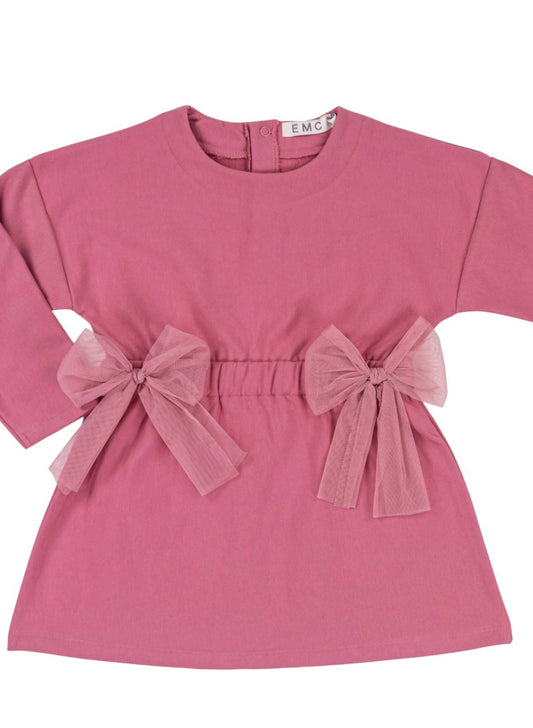 Girls Stretch Fleece Dress