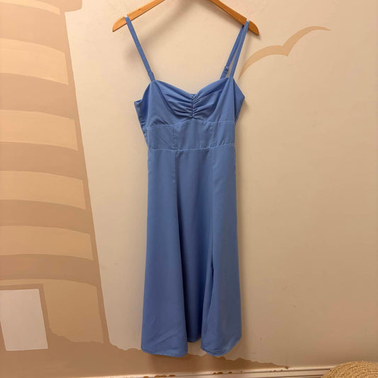 Women's Ruched Cup Midi Dress