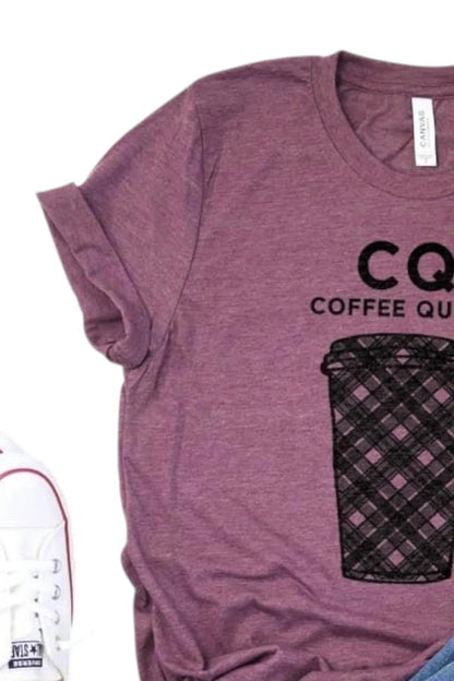Rags & Royal - Coffee Queen Graphic Tee Shirt - Rack Hunt