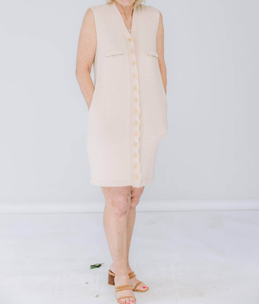 été noir - Button Up Mini Dress - Rack Hunt -