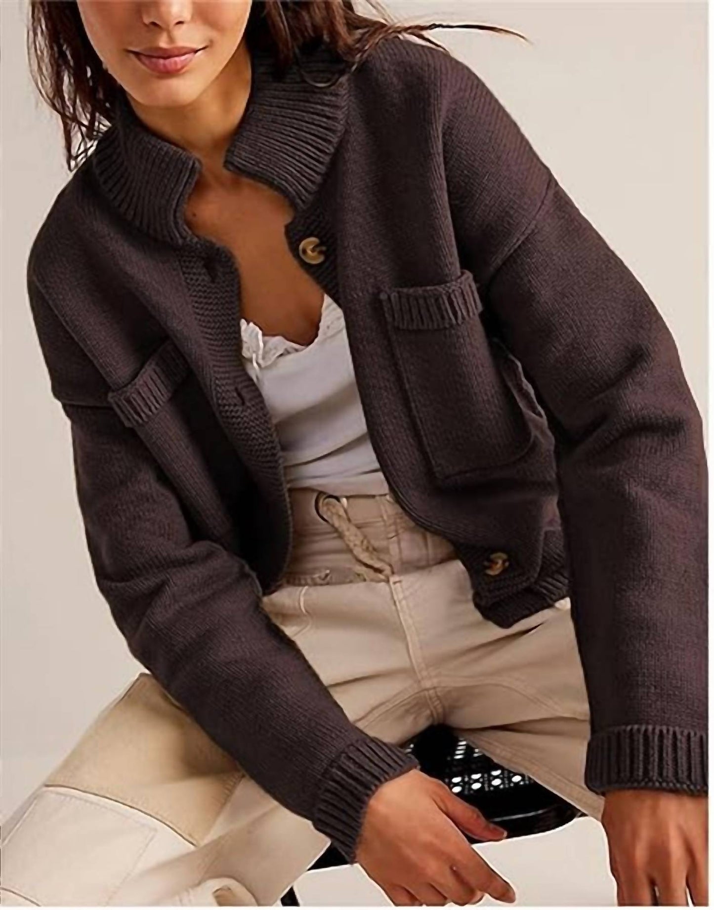 Sandy Collared Cardigan