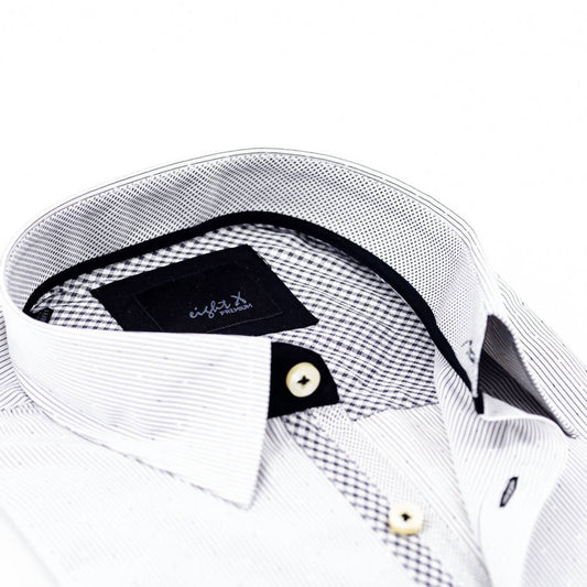 Men's Button Down Jacquard Shirt