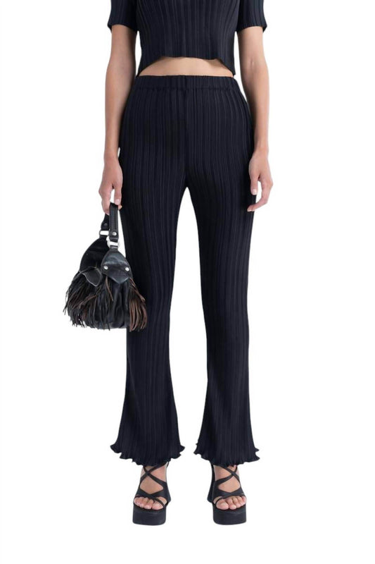 Arthur Apparel - Box Pleat Flare Pants - Rack Hunt