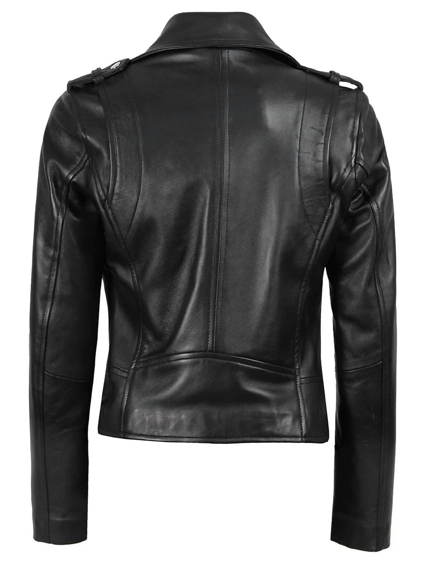 Women's Kirsten Biker Leather Jacket