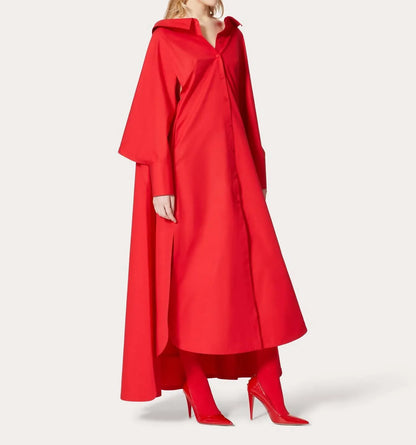 Valentino - Compact Popeline Dress - detail view - Rack Hunt