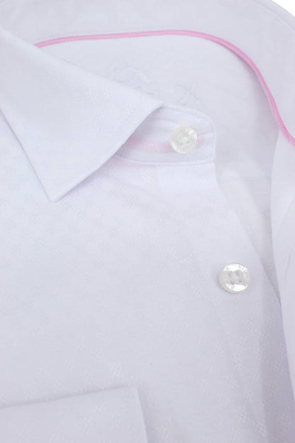 Jacquard Shirt With Trim