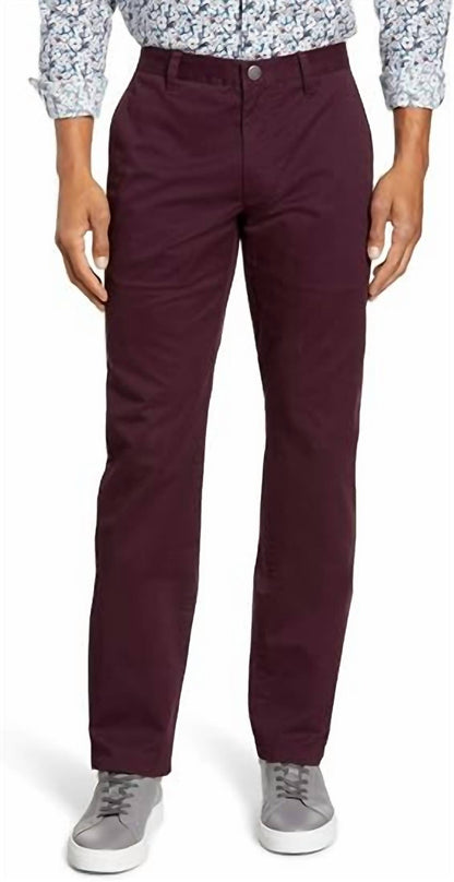 Slim Stretch Washed Chino Pants