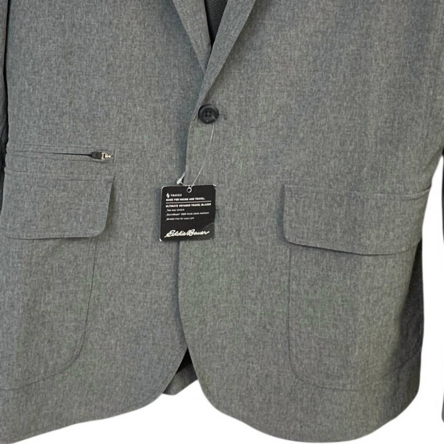 Men's Long Sleeve Ultimate Voyager Travel Blazer Jacket