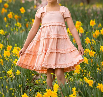 Jane Ruffle Bow Dress