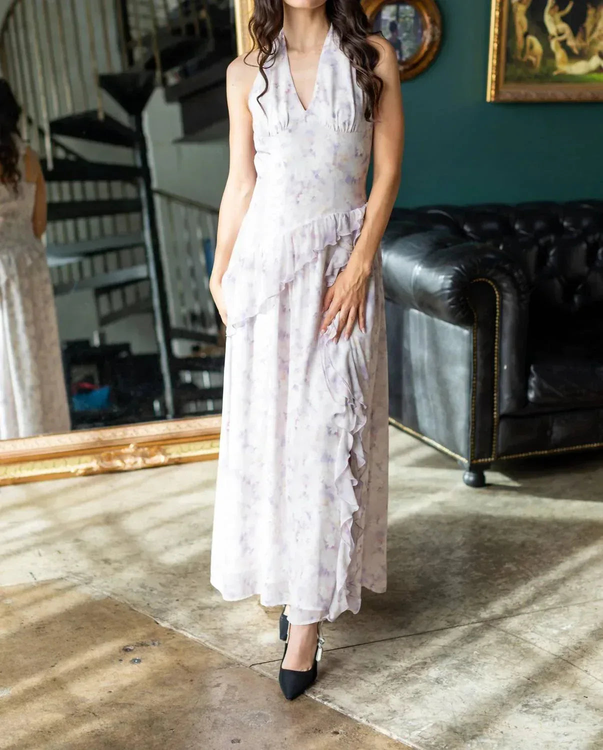 KESTAN - Lola Halter Maxi Dress - Rack Hunt