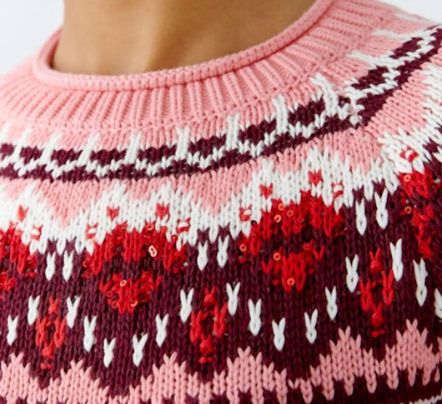 Fair Isle Sweater Top
