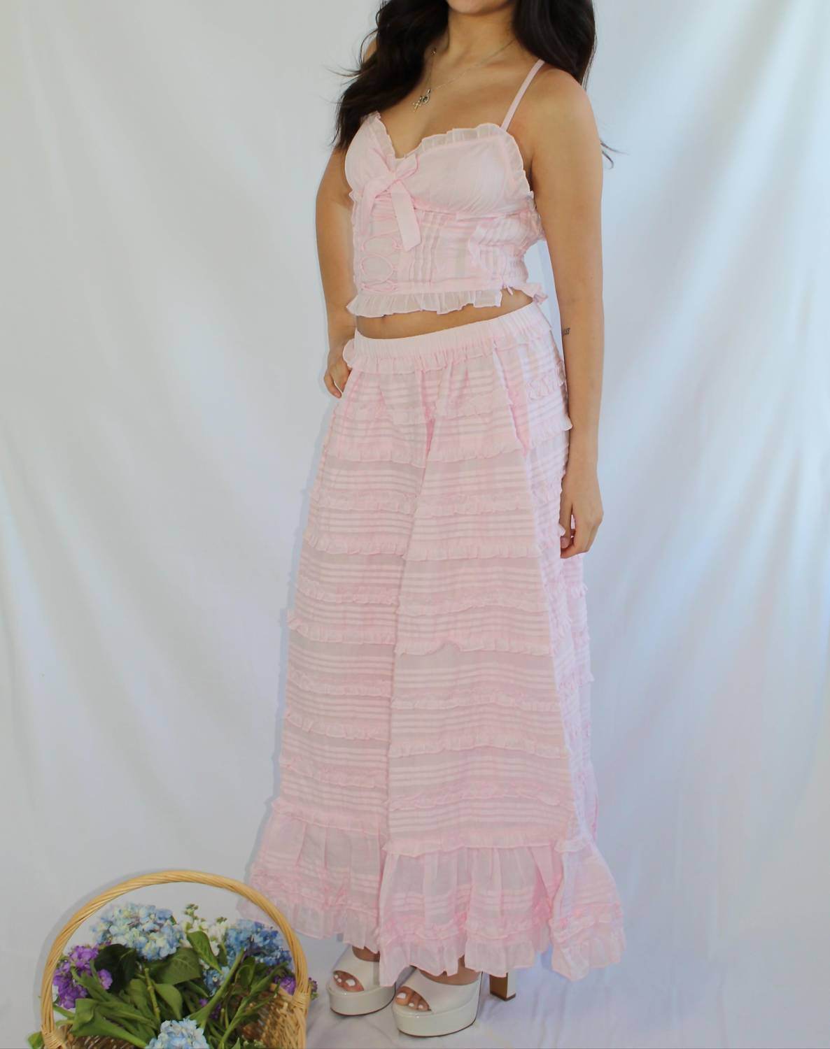 Amy Jane London - Lili Two-piece Maxi Set - Rack Hunt