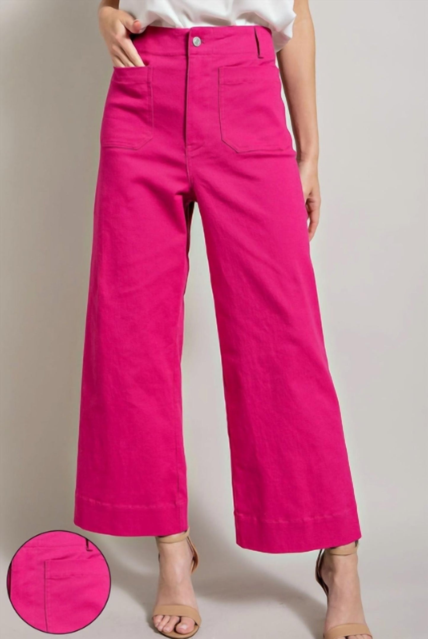 Soft Wide Leg Pants - Plus