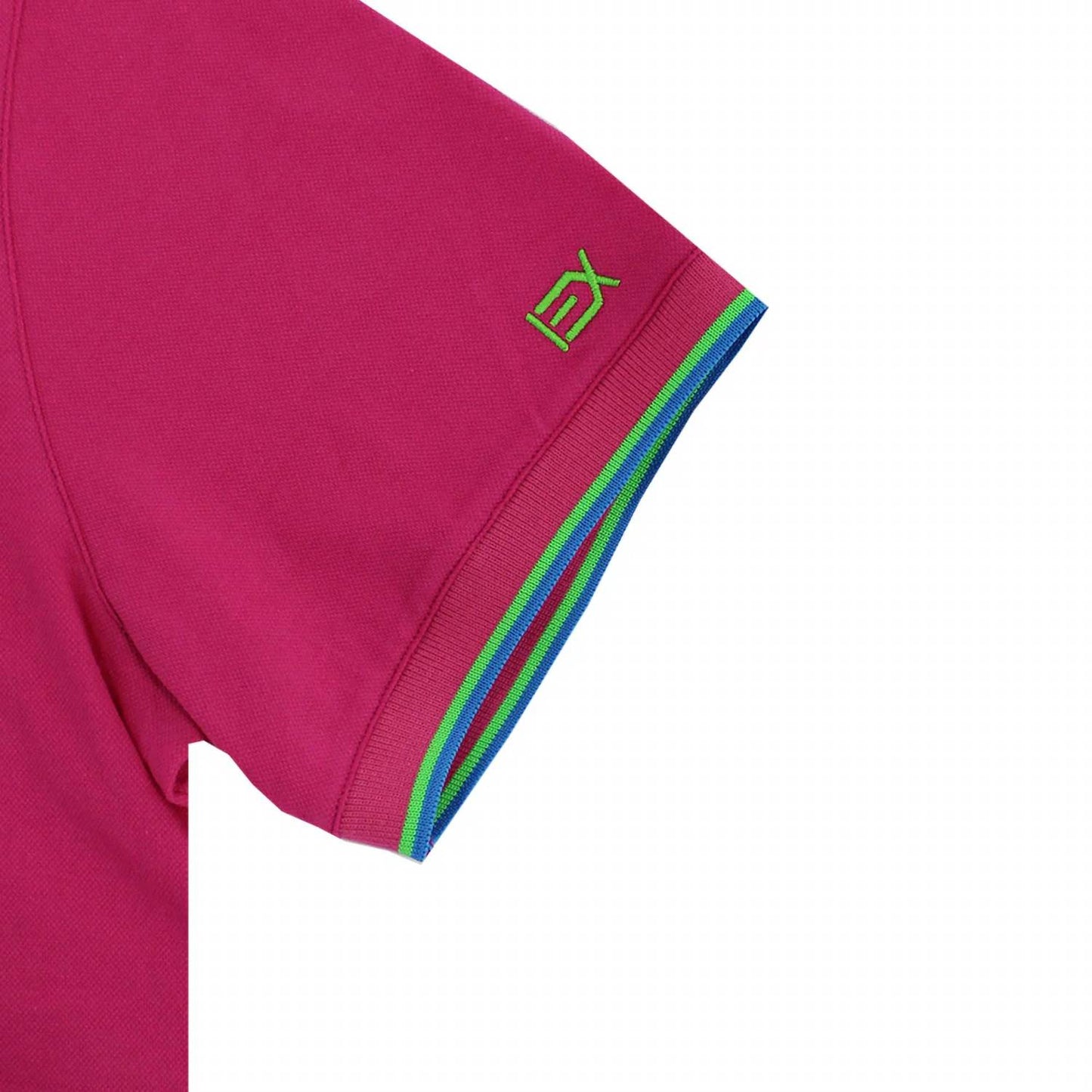 Double Sided Multi Colored Striped Collar Polo