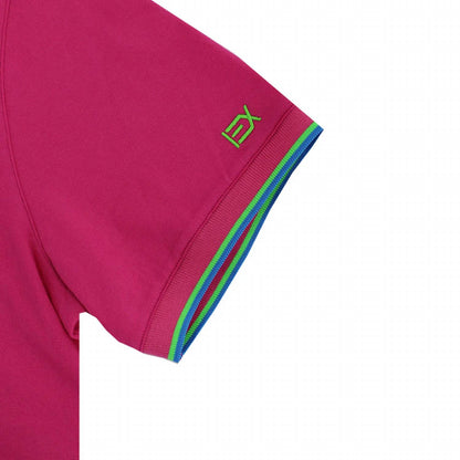 Double Sided Multi Colored Striped Collar Polo