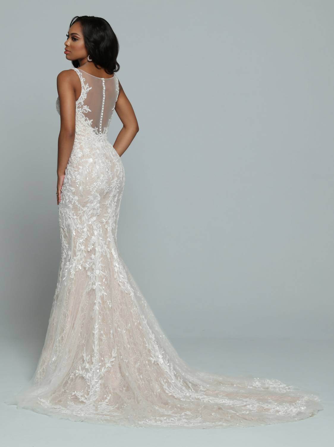 DaVinci Bridal - Sleeveless Wedding Gown - Rack Hunt