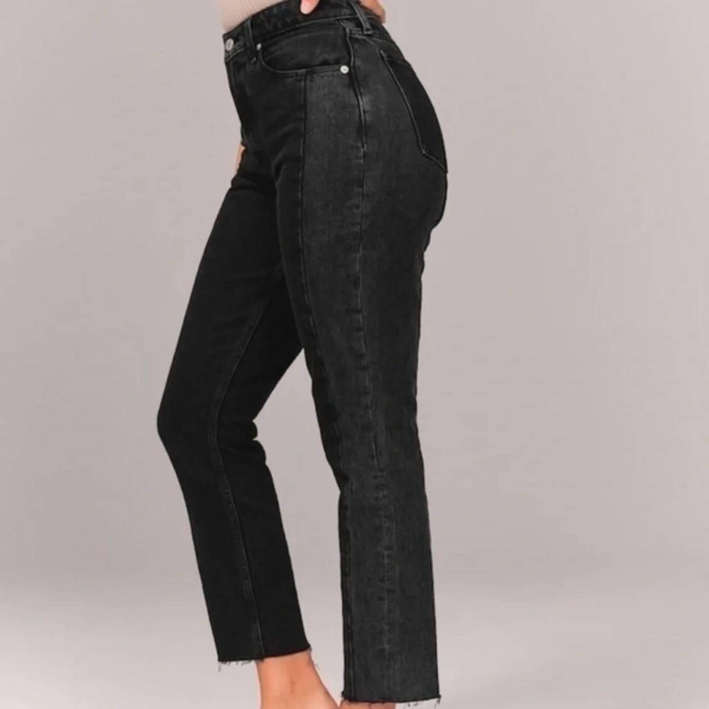 Curve Love High Rise Mom Jeans