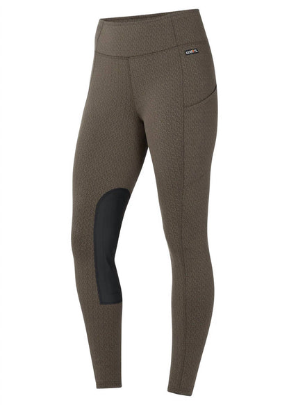 Fleece Lite Knee Patch Tights