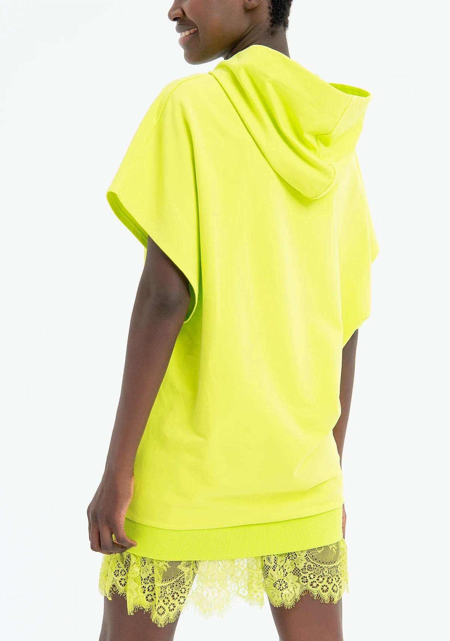 Fracomina - Bat Sweater Hoody Dress - Rack Hunt -