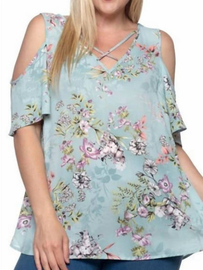 Jules Cold Shoulder Top