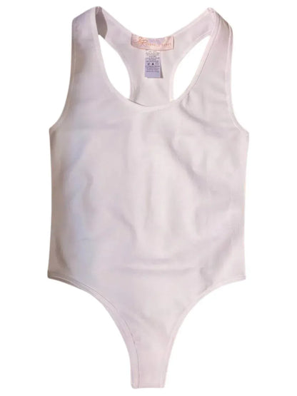 JBLA - Women's Don't Race Me Basic Tank Bodysuit - Rack Hunt